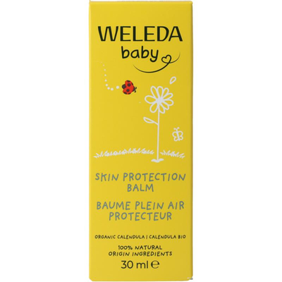 Weleda natuurcosmetica Calendula Baby Weer & Wind Balsem Weleda natuurcosmetica Calendula Baby Weer & Wind Balsem afbeelding