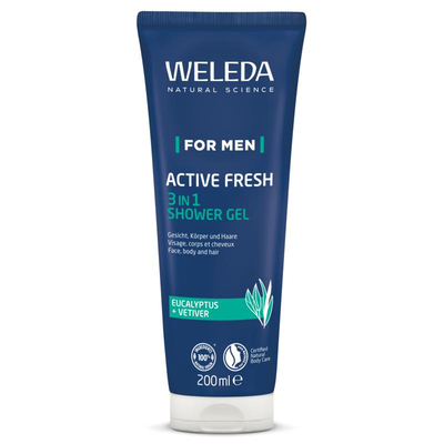 Weleda natuurcosmetica Men Active Fresh 3-in-1 Shower Gel image