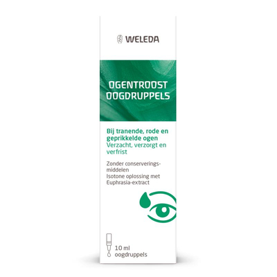 Weleda natuurcosmetica Ogentroost Oogdruppels Weleda natuurcosmetica Ogentroost Oogdruppels afbeelding