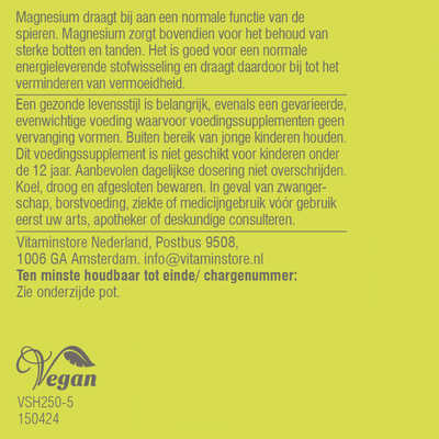 Vitaminstore Magnesiumcitrat Vitaminstore Magnesiumcitrat Abbildung