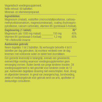 Vitaminstore Magnesium Malaat Vitaminstore Magnesium Malaat afbeelding