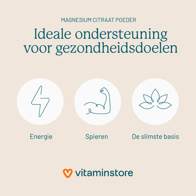 Vitaminstore Magnesiumcitrat-Pulver Vitaminstore Magnesiumcitrat-Pulver Abbildung