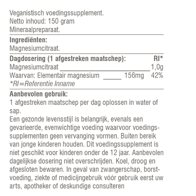 Vitaminstore Magnesiumcitrat-Pulver Vitaminstore Magnesiumcitrat-Pulver Abbildung