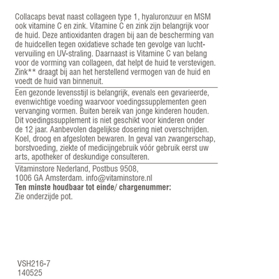Vitaminstore CollaCaps (Collageen) afbeelding