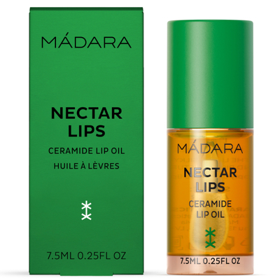 MADARA NECTAR LIPS Ceramide Lip Oil, #0 AMBER MADARA NECTAR LIPS Ceramide Lip Oil, #0 AMBER afbeelding