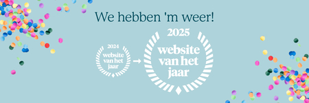 Afbeelding van Vitaminstore is Website van het Jaar 2025 & 2024!