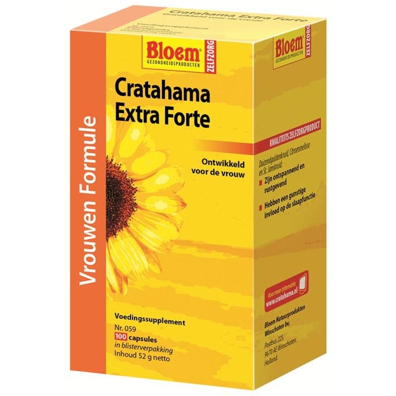 Bloem Natuurproducten Cratahama Extra Forte afbeelding