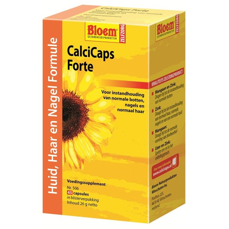 Bloem Natuurproducten CalciCaps Forte  afbeelding