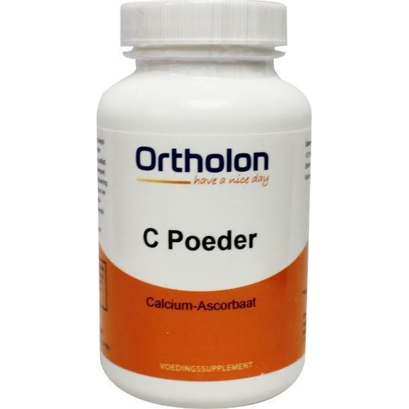 Ortholon Vitamine C Poeder Calcium-Ascorbaat afbeelding