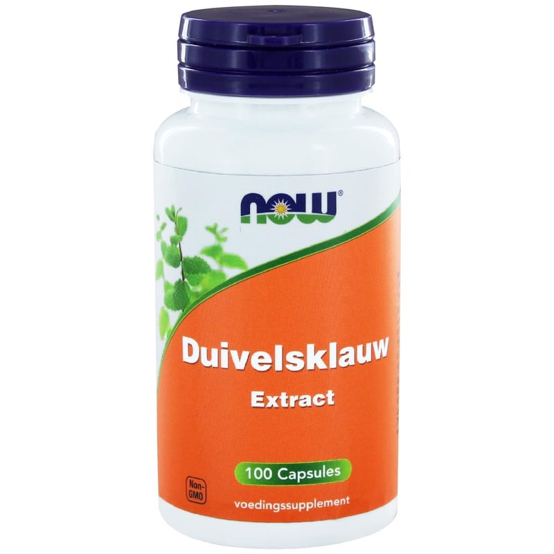 NOW Duivelsklauw extract 500 mg (Devil's Claw) afbeelding