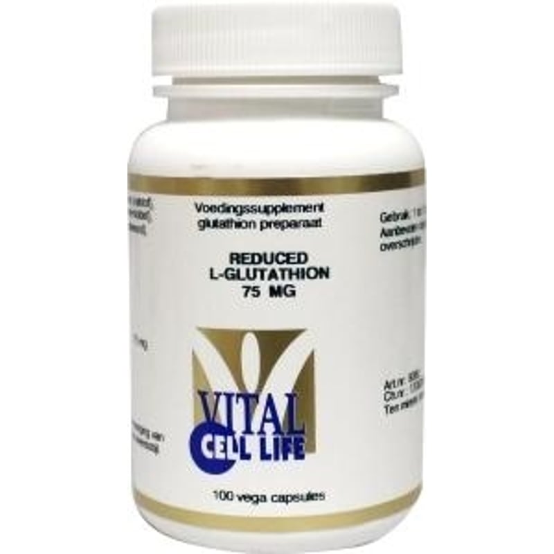 Vital Cell Life L-Glutathion 75 mg reduced afbeelding
