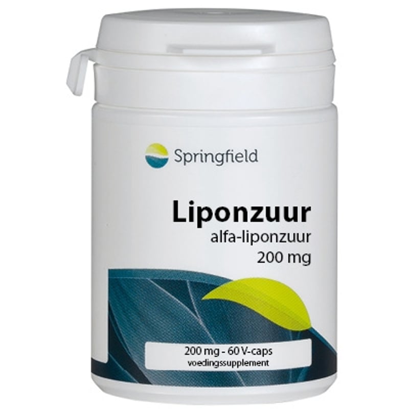 Springfield Liponzuur 200 mg afbeelding