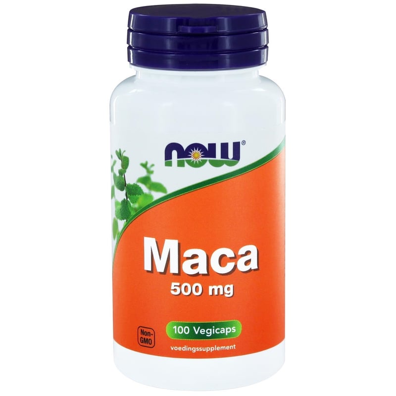 NOW Maca 500 mg  afbeelding