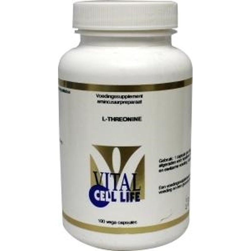 Vital Cell Life Threonine 500 mg afbeelding