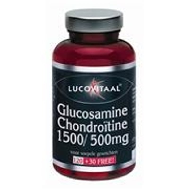Lucovitaal Glucosamine Chondroïtine 1500/500 mg afbeelding