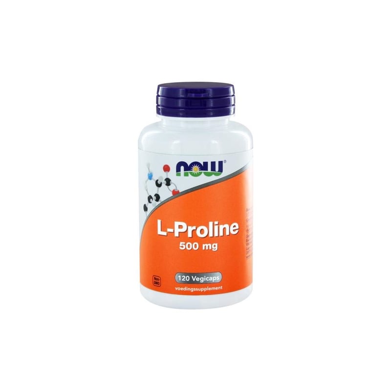 NOW L-Proline 500 mg afbeelding