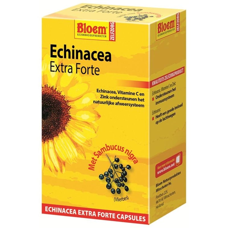 Bloem Natuurproducten Echinacea Extra Forte capsules afbeelding