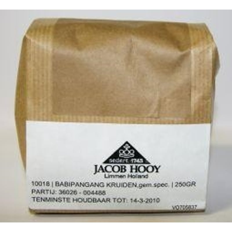 Jacob Hooy Babi pangang kruiden afbeelding