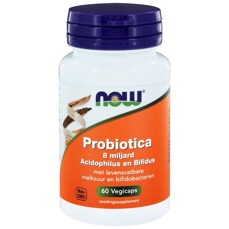 NOW Probiotica 8 miljard acidophilus en bifidus afbeelding