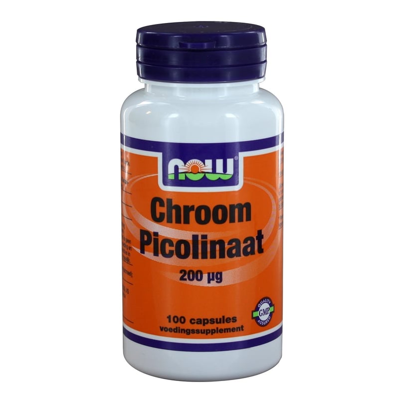 NOW Chromium picolinate 200mcg afbeelding