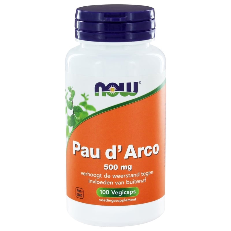 NOW Pau d'Arco 500 mg afbeelding