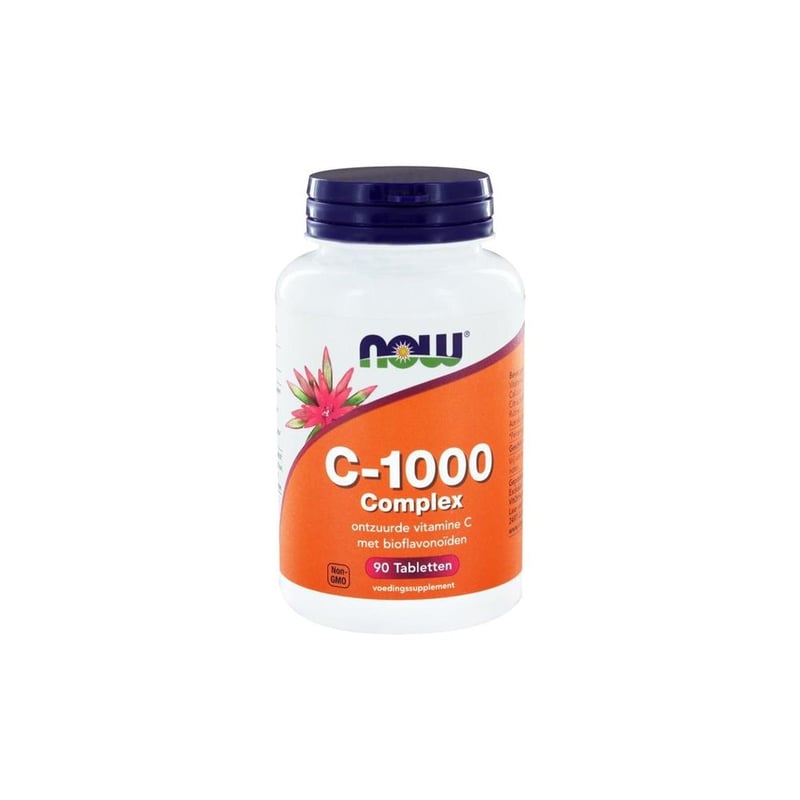 NOW Vitamine C 1000 mg complex afbeelding