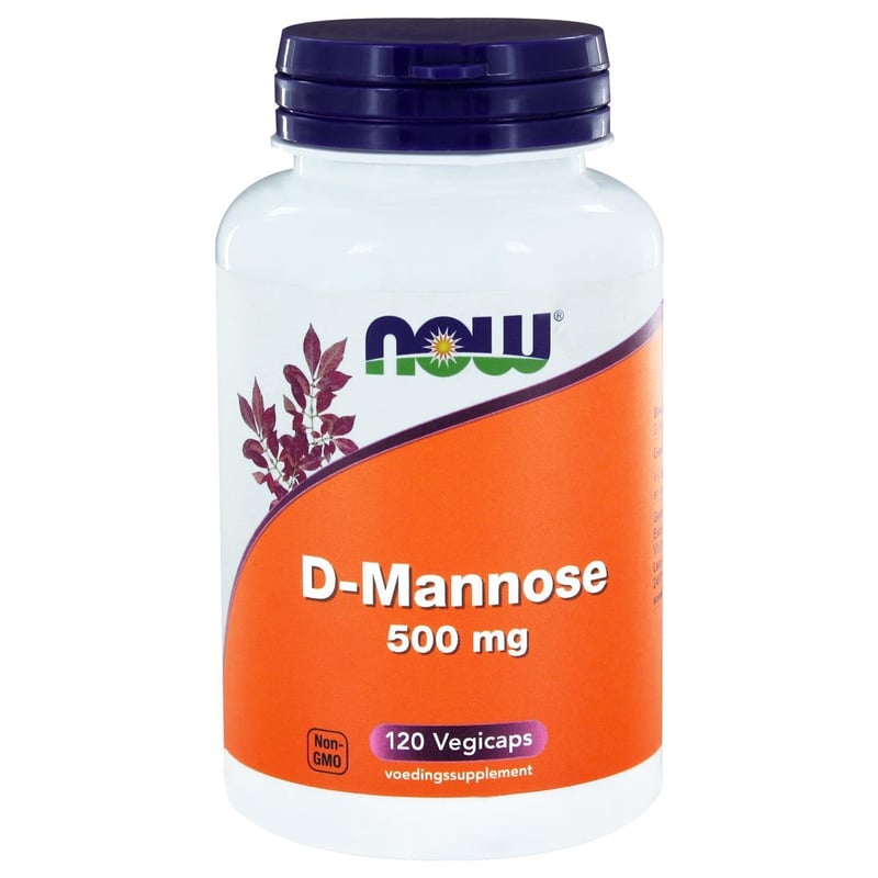 NOW D-mannose 500 mg afbeelding