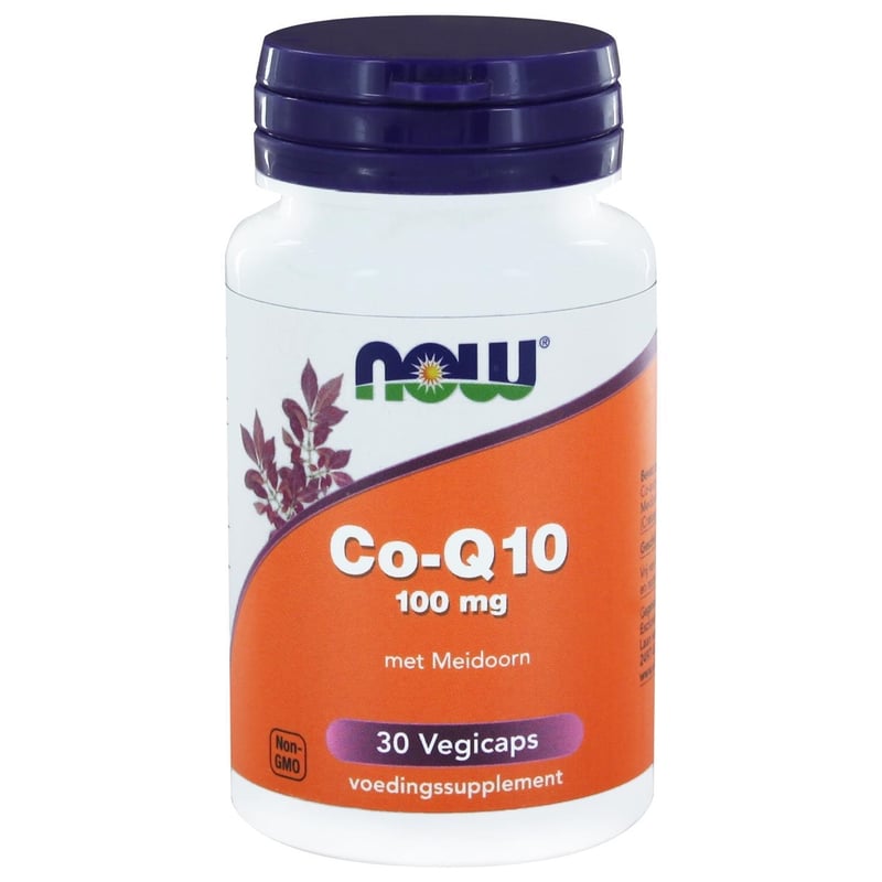 NOW CoQ10 100 mg met Meidoorn afbeelding