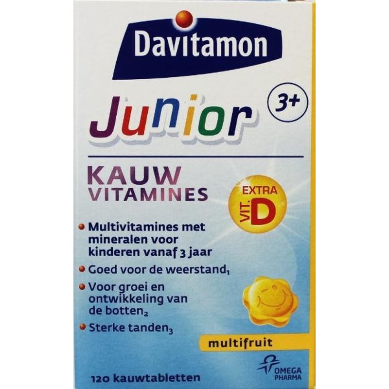 Davitamon Junior 3+ multifruit afbeelding