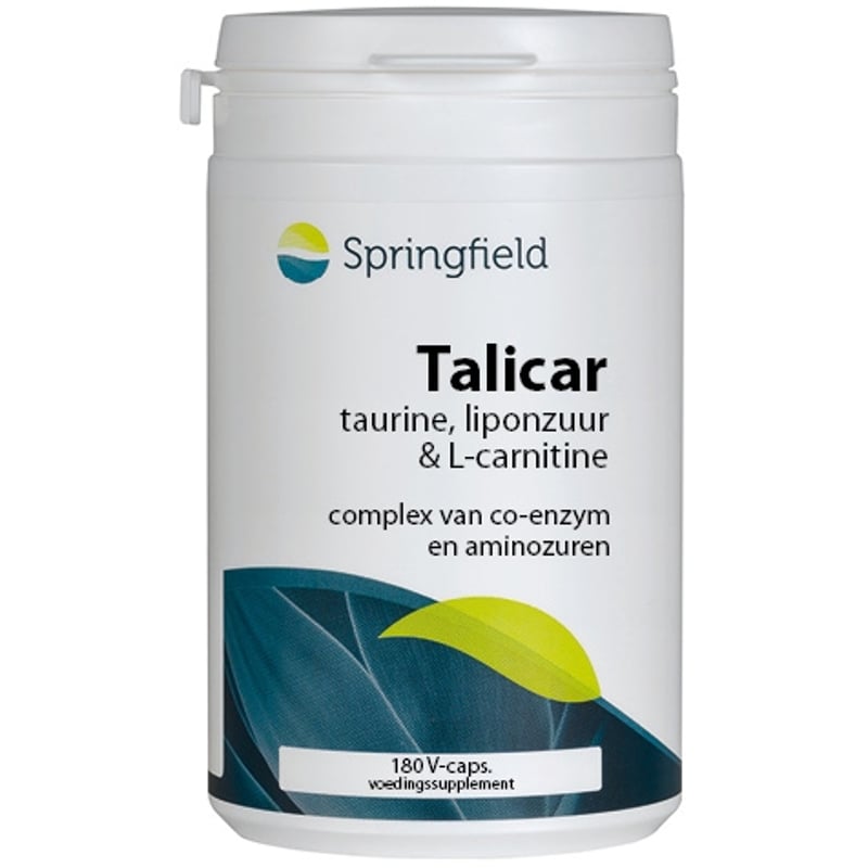Springfield Talicar (carnitine/taurine/liponzuur) afbeelding