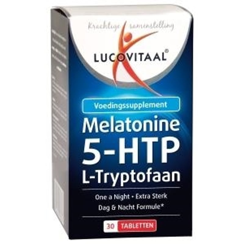 Lucovitaal Melatonine L-tryptofaan 0.1 mg afbeelding