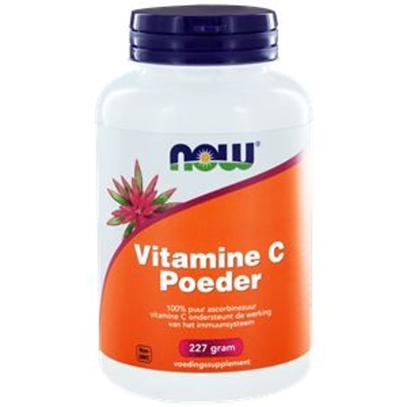 NOW Vitamine C poeder ascorbinezuur afbeelding