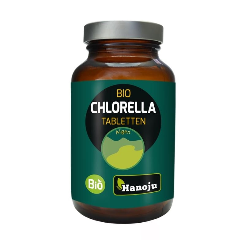 Hanoju Bio chlorella 400 mg afbeelding