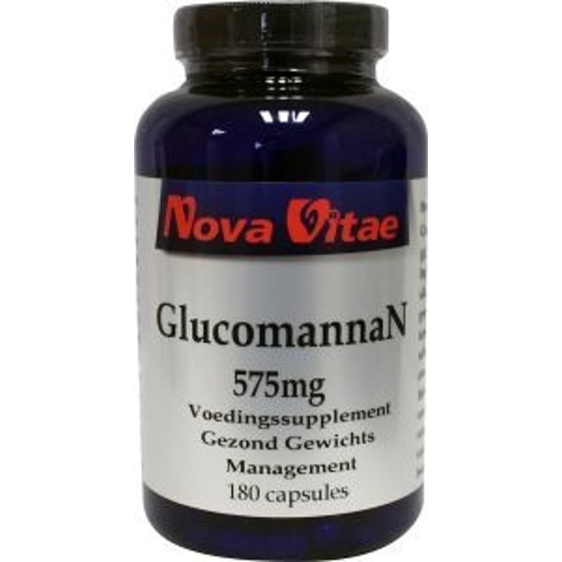 Nova Vitae Glucomannan Konjac 575 mg afbeelding