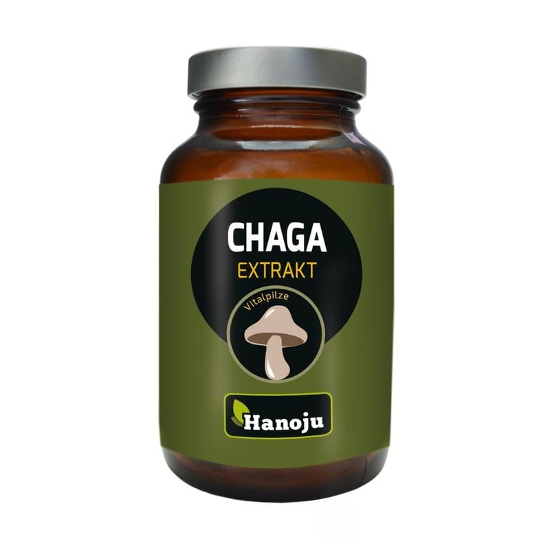 Hanoju Chaga paddenstoelen extract 400 mg afbeelding