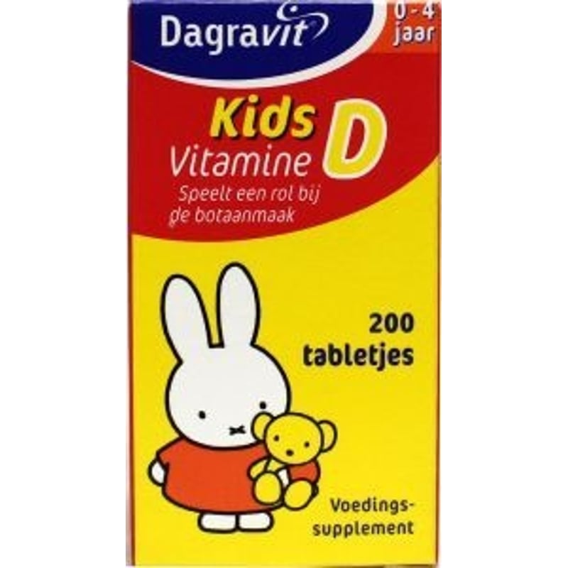 Dagravit Dagravit Kids Vitamine D Tabletjes afbeelding