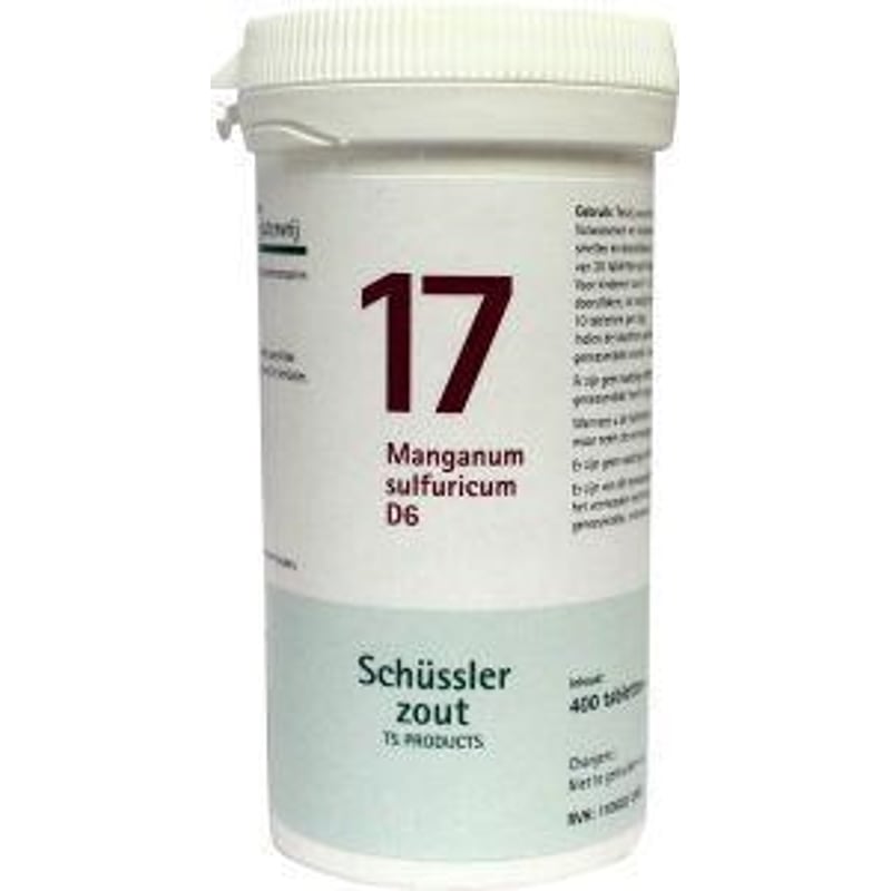 Pfluger Manganum sulfuricum 17 D6 Schussler afbeelding