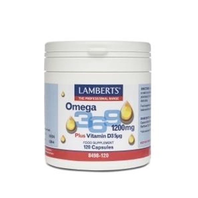 Lamberts Omega 3 6 9 1200 mg afbeelding