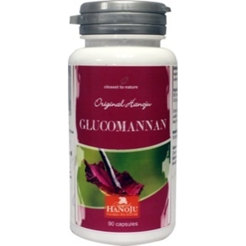 Hanoju Glucomannan 500 mg afbeelding