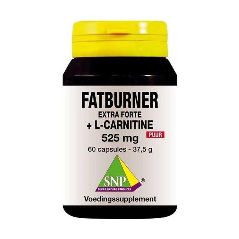 SNP Fatburner extra forte & L-carnitine 525 mg puur afbeelding