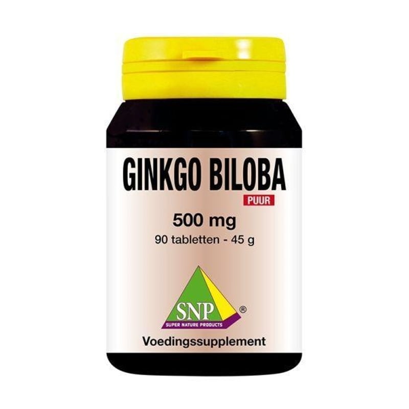 SNP Ginkgo biloba 500 mg puur afbeelding