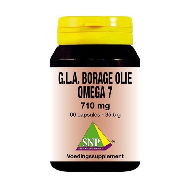 SNP GLA Borage Olie Omega-6 710 mg afbeelding