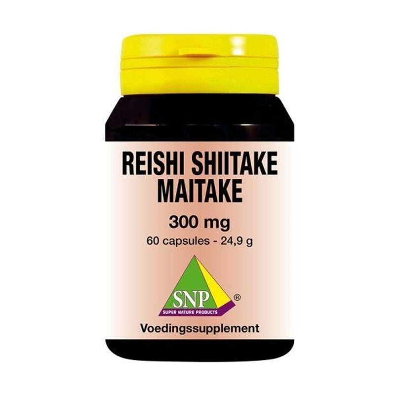 SNP Reishi shiitake maitake 300 mg afbeelding
