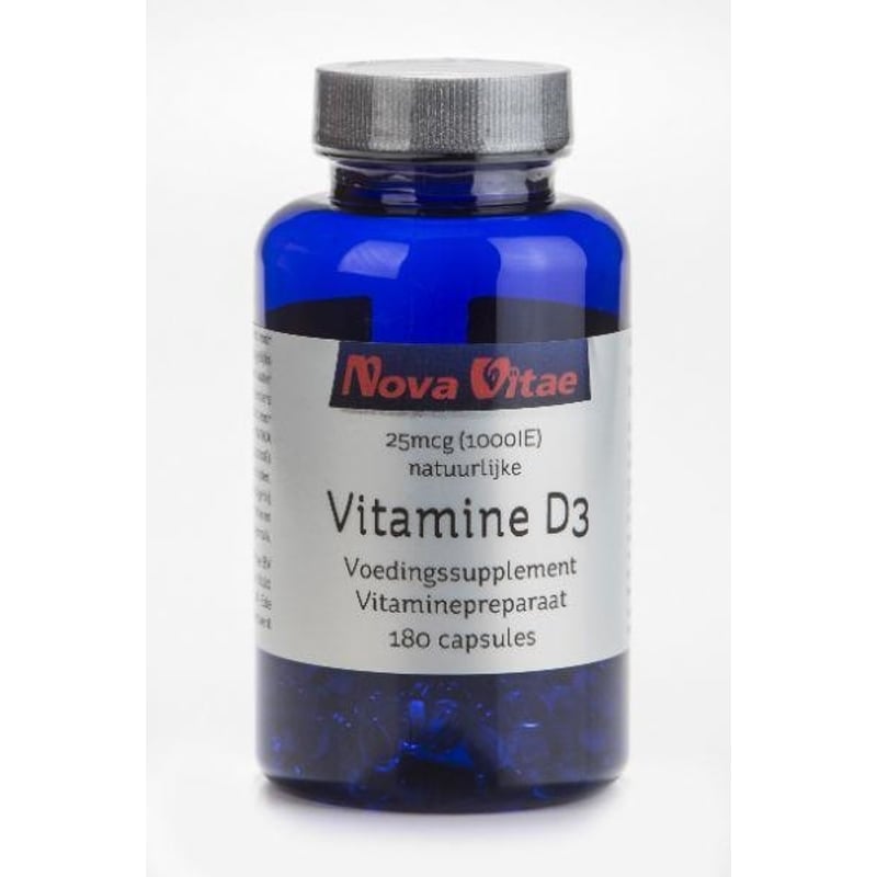 Nova Vitae Vitamine D3 1000IU afbeelding