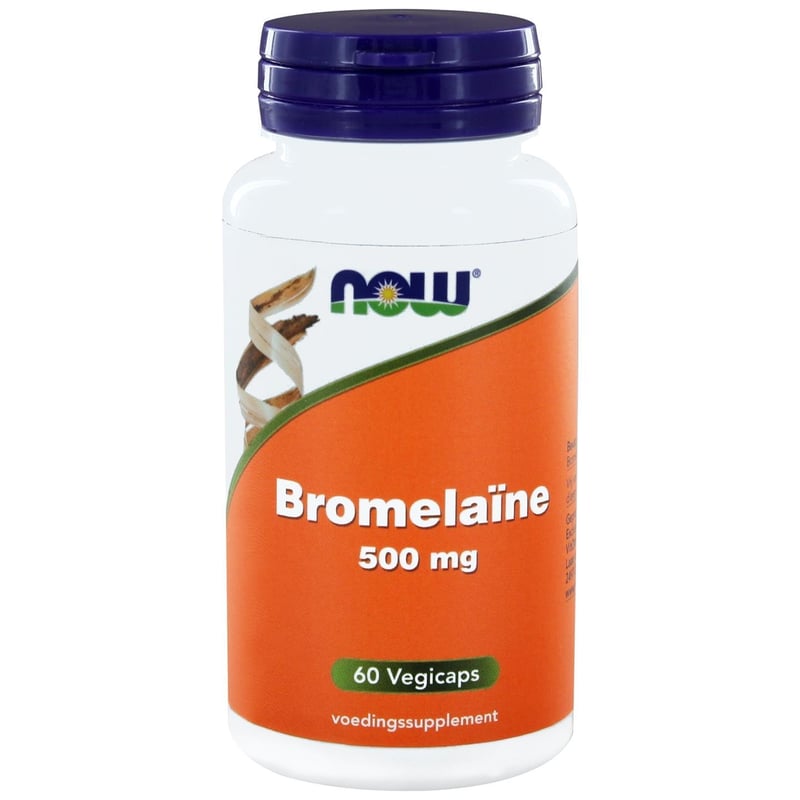 NOW Bromelaine 500 mg afbeelding