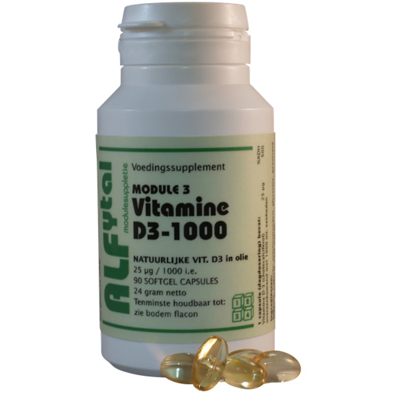 Vitamine D3 1000 Alfytal afbeelding