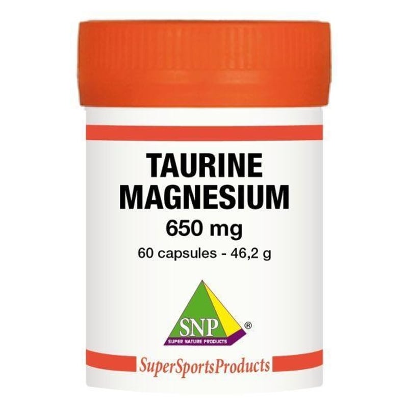 SNP Taurine 325 mg Magnesium 325 mg - Puur afbeelding