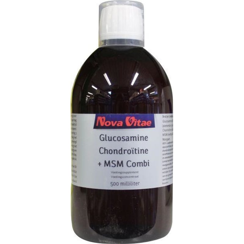 Nova Vitae Glucosamine chondroitine MSM combi afbeelding
