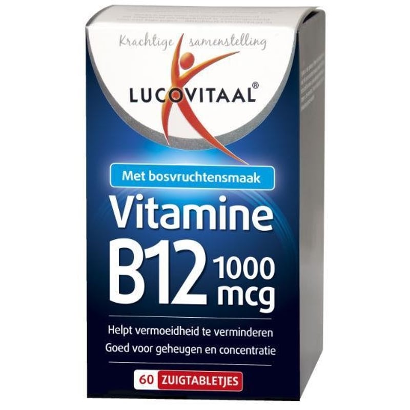 Lucovitaal Vitamine B12 1000 mcg afbeelding