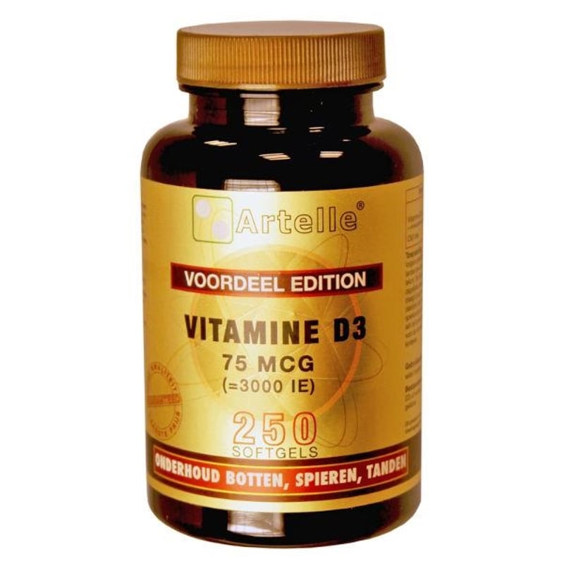 Artelle Vitamine D3 75 mcg afbeelding
